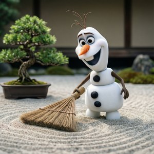 Olaf Zen Garden