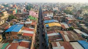 Old Dhaka from Above