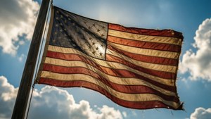 Old Glory Waving