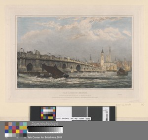 Old London Bridge after the Repair of 1700 until 1831/1832