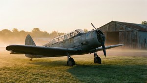 Old Propeller Morning Field