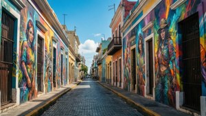 Old San Juan Colorful Streets
