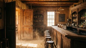 Old West Saloon Interior