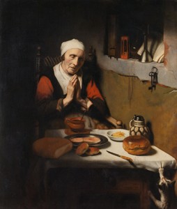 Old Woman Saying Grace, Known as ‘The Prayer without End’