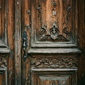 Old Wooden Door