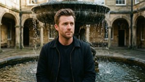 Oliver at the Fountain