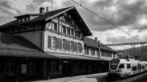 Olten Station Monochrome