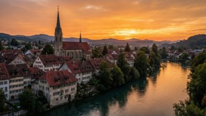 Olten Sunset Panorama