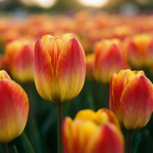 Ombre Tulip Garden