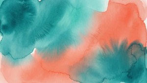 Ombre Watercolor June