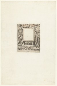 Omlijsting voor portret van Armand Guéraud
