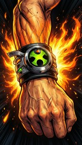 Omnitrix Transformation Heatblast