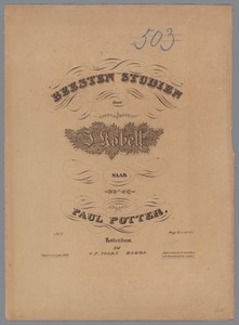Omslag voor: Beesten Studien door J. Kobell naar Paul Potter