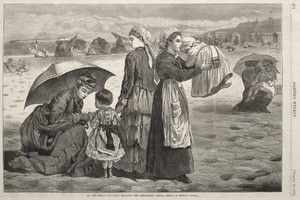 On the Beach at Long Branch - The Children's Hour