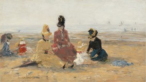 On the Beach, Trouville