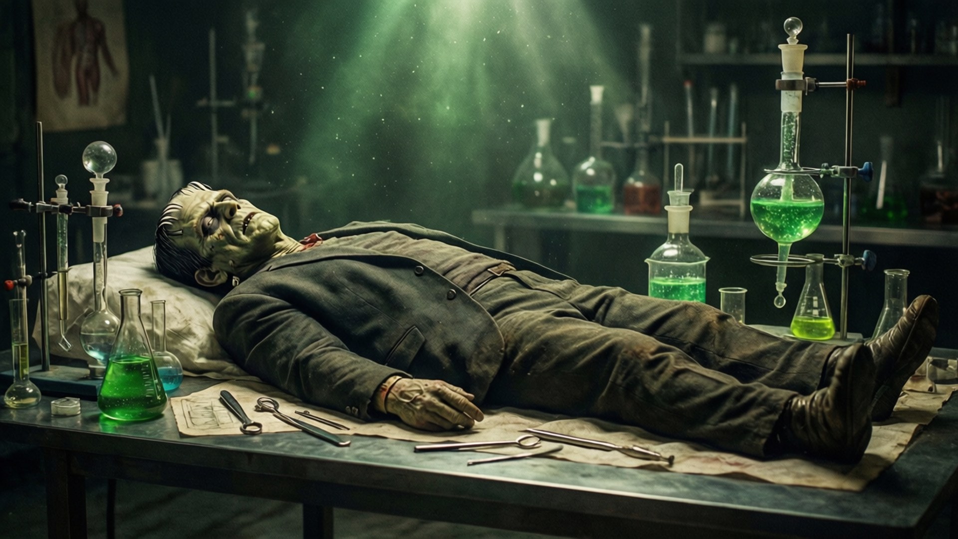 On the Operating Table by Wallpapers.art Studio