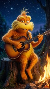 Once-ler Playing Guitar