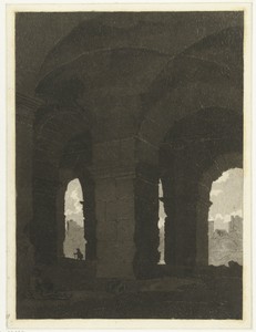 Onder de bogen van het Colosseum