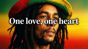 One Love Sunset Portrait