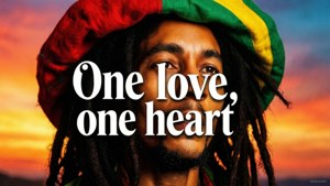 One Love Sunset Portrait