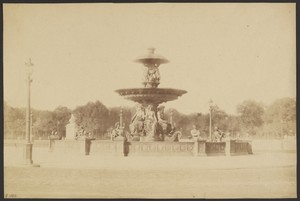 [One of the Fontaines de la Concorde]