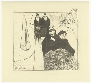 Ongehuwde oude vrouwen in Arles