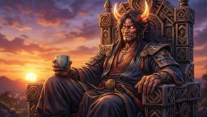 Oni's Sunset Throne