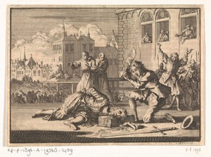Onthoofding van Henri de Talleyrand-Périgord door een ongeoefende beul, 1626
