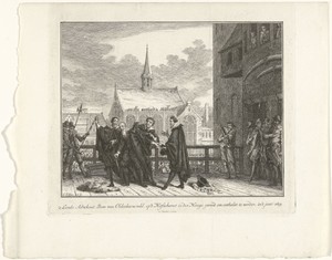 Onthoofding van Johan van Oldenbarnevelt, 1619