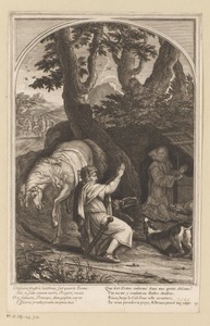 Ontmoeting tussen de Heilige Bruno en Comte Roger