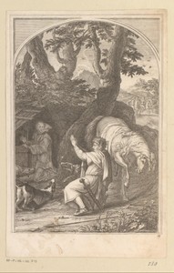 Ontmoeting tussen de Heilige Bruno en Comte Roger