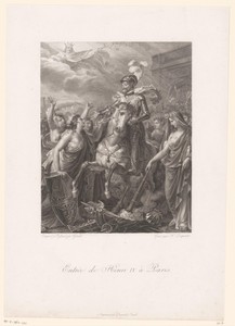 Ontvangst van koning Hendrik IV te Parijs