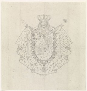 Ontwerp van het wapen van Lodewijk Napoleon
