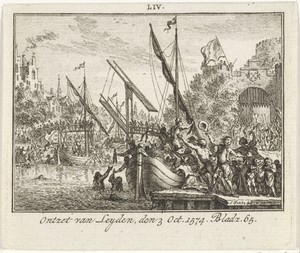 Ontzet van Leiden, 1574