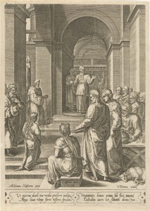 Opdracht van Maria in de tempel