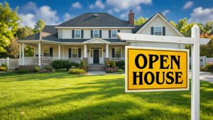 Open House Front Lawn