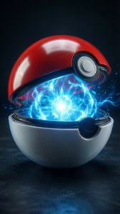 Opened Pokeball Glow