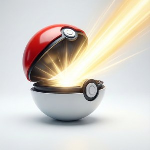 Opening Pokeball Vector