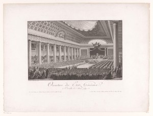 Opening van de Staten-Generaal in Versailles, 5 mei 1789