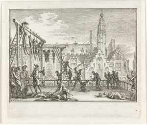 Ophanging en onthoofding van veroordeelden