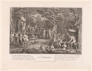 Opleiding van een sater