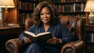 Oprah in the Library