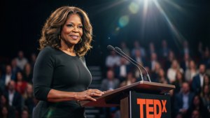 Oprah on Stage