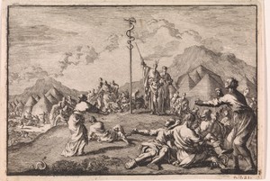 Oprichting van de koperen slang