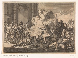 Oproer in Rotterdam naar aanleiding van het gevangennemen van een remonstrantse predikant, 1621