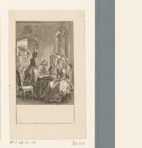 Opschepper Philarch komt een vertrek binnen