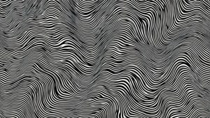Optical Illusion Wavy Stripes