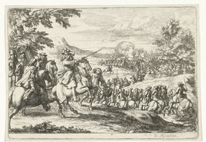 Optrekkende cavalerie