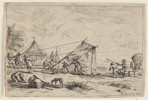 Opzetten van een tent