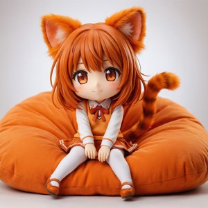 Orange Cat Chibi